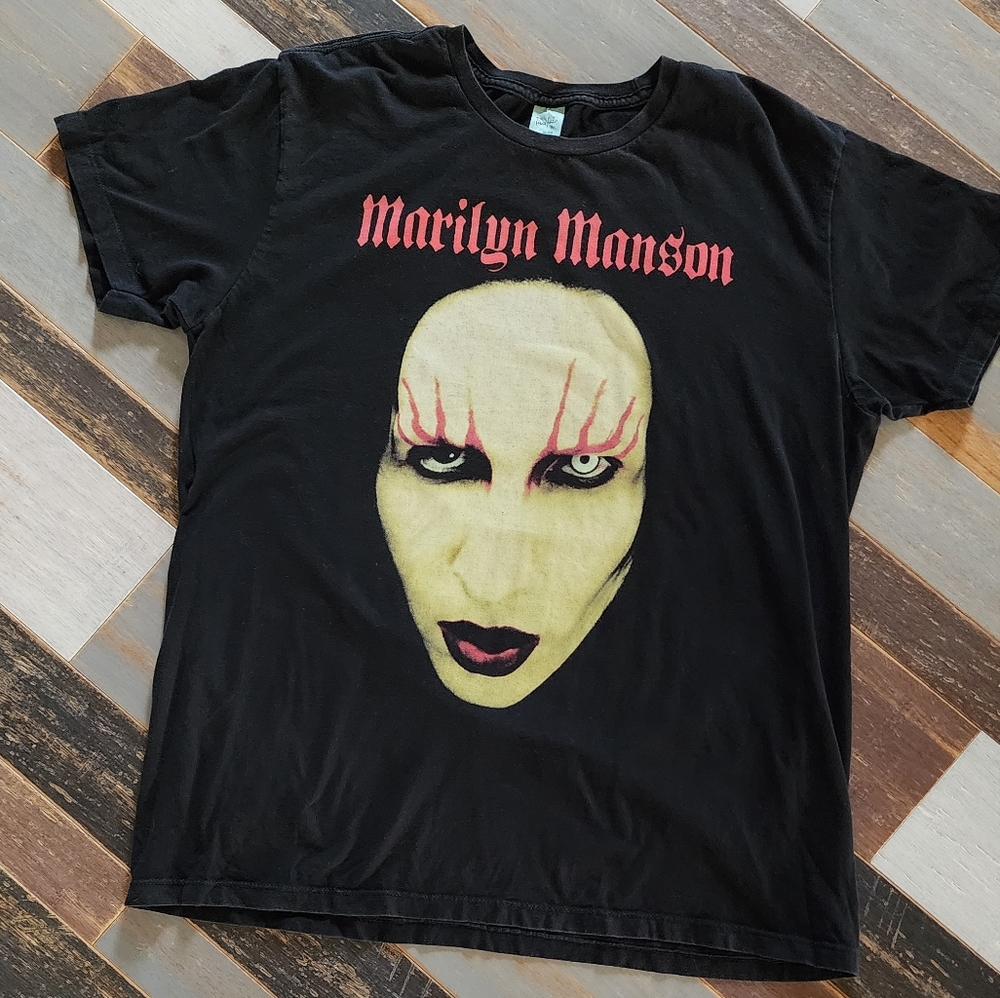 MARILYN MANSON VINTAGE TEE SZ XL